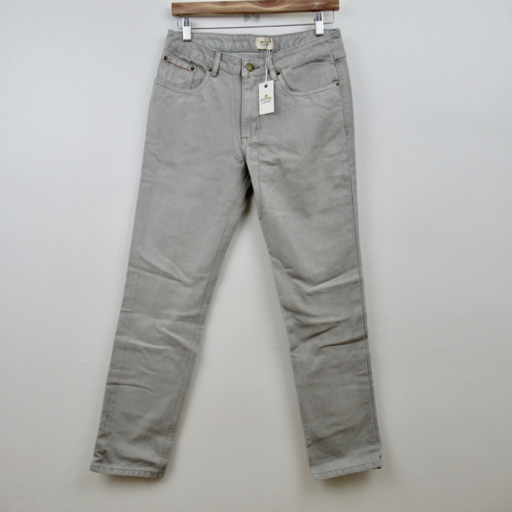 Marine Layer Corduroy Jeans Men's Charcoal…